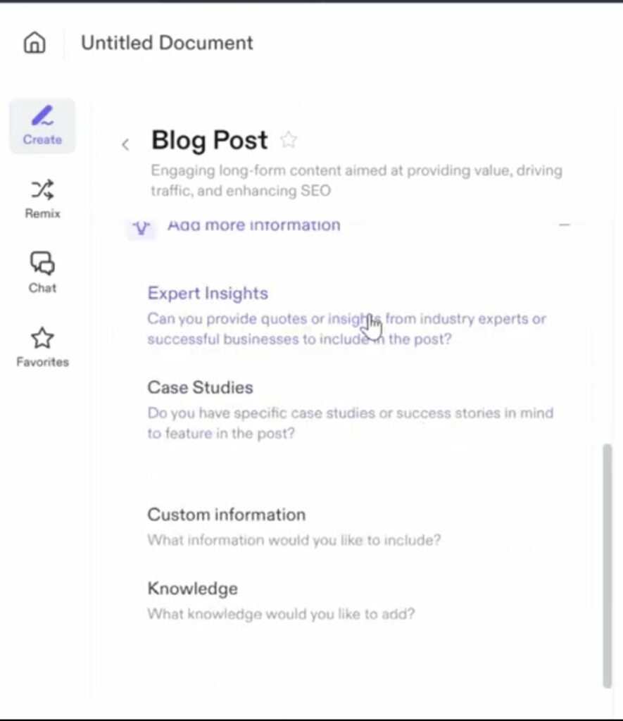 Image is of result of Jasper AI review 2025