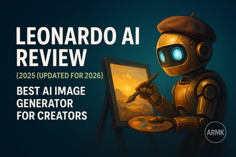 Robot painting, AI image generator review