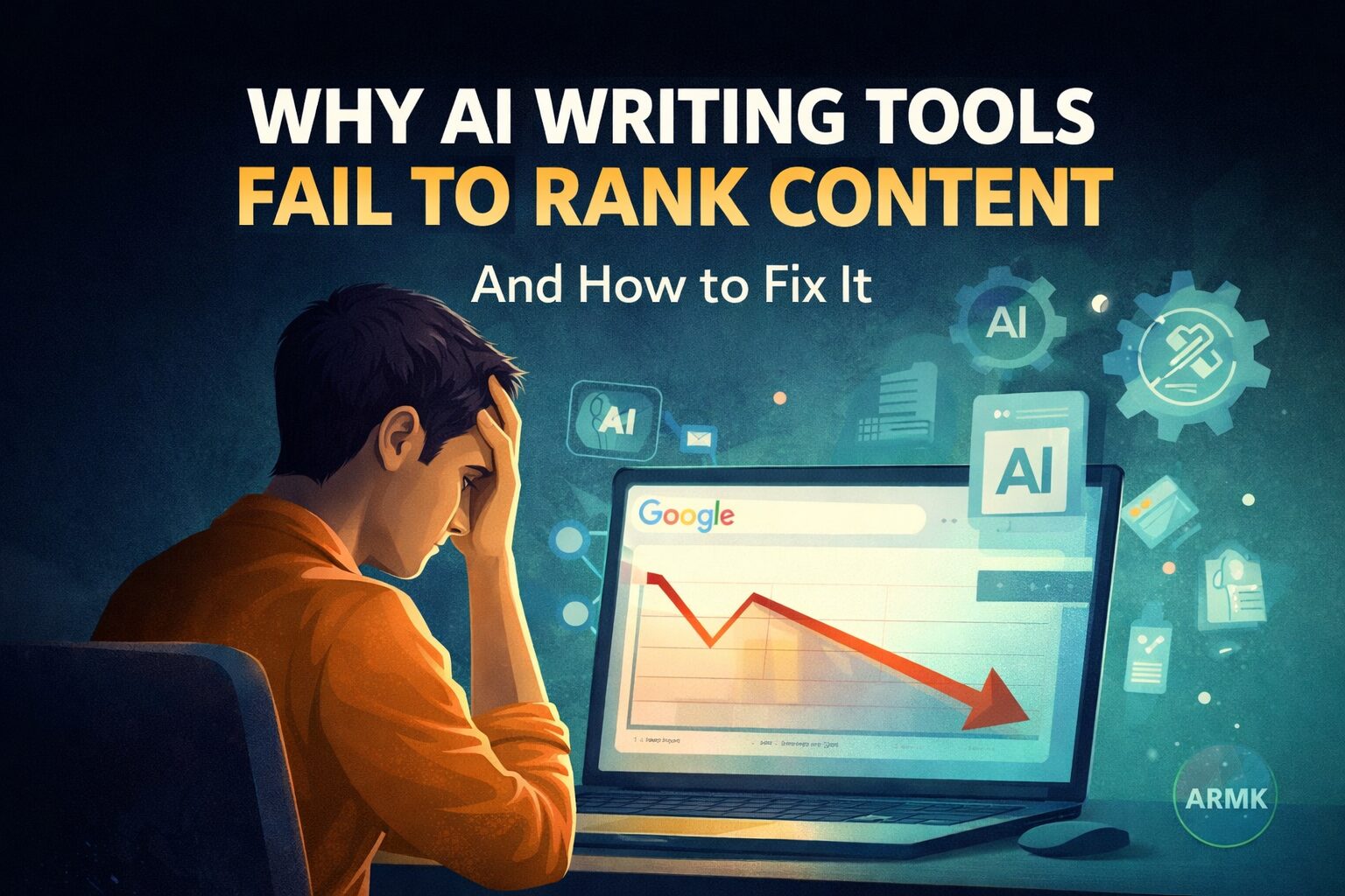Why Most AI Writing Tools Fail to Rank Content in 2026(Real Fix Guide)