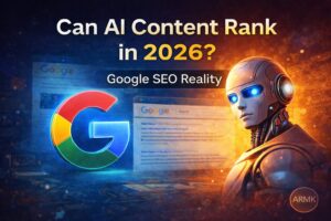 Can AI writing tools rank content in Google in 2026 – SEO reality check for bloggers and creators