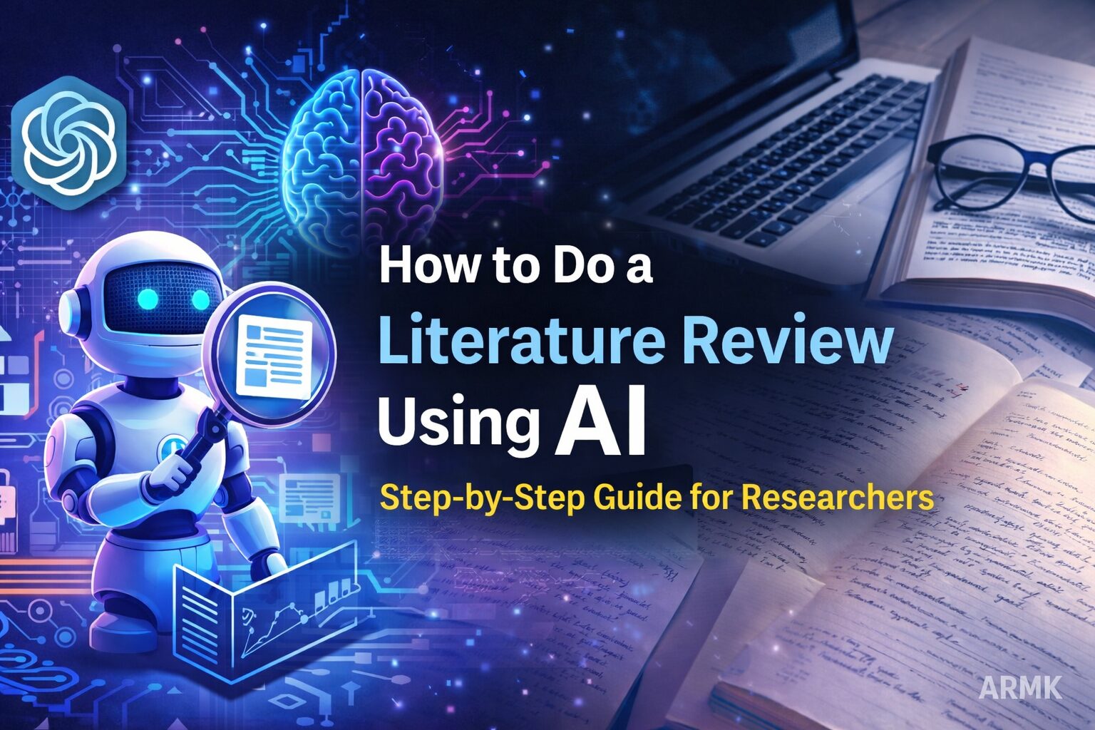 How to Do a Literature Review Using AI (Step-by-Step Guide for Researchers)